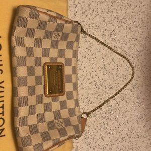 Authentic Louis Vuitton Eva in Damier Azur